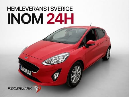 Ford Fiesta 100hk Trend Kamera rattvärme Bluetooth ISOFIX