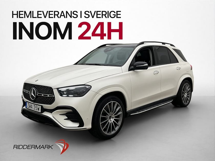 Bild 3 av Mercedes-Benz GLE 350 de 4MATIC 4M AMG Line Pano Burmester Luftfjäd