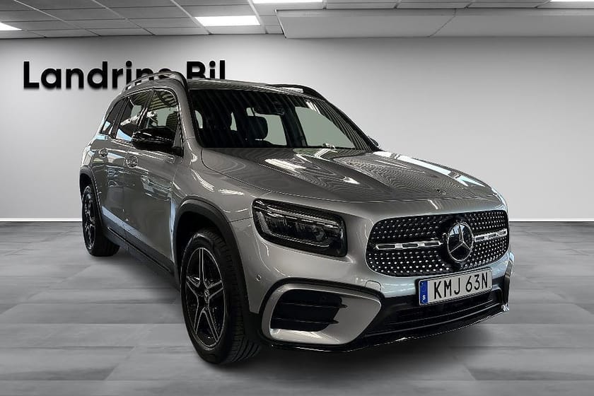 Bild 3 av Mercedes-Benz GLB 200 AMG Line Premium/Drag/Värmare/7-sits/Nightpackage