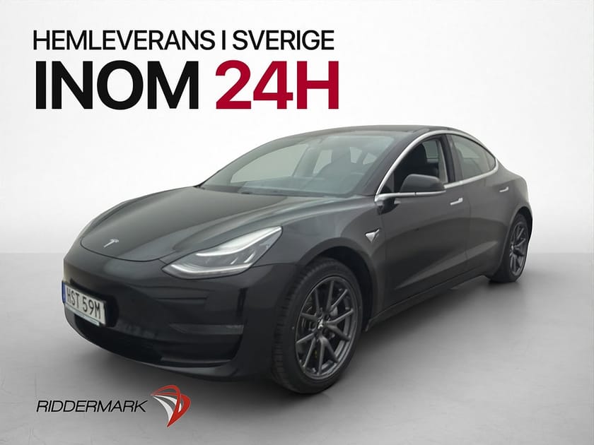 Bild 4 av Tesla Model 3 Standard Range Plus Pano Kamera AP Skinn Navi