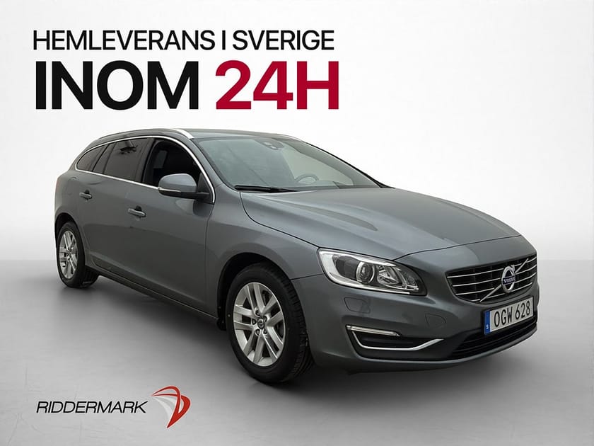 Bild 4 av Volvo V60 D4 190hk Summum Skinn Kamera Värmare VoC Elstol