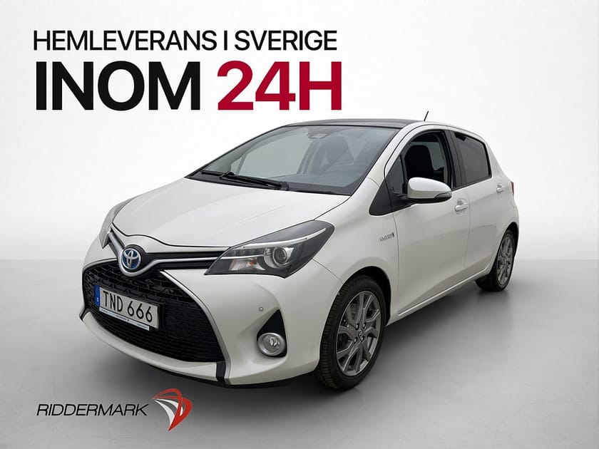 Bild 3 av Toyota Yaris Hybrid 101hk Style Panorama Kamera Keyless BT