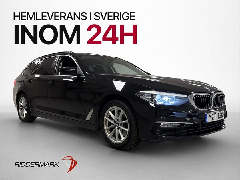Bild 3 av BMW 520d xDrive Touring 190hk Kamera Rattvärme Sensorer Navi