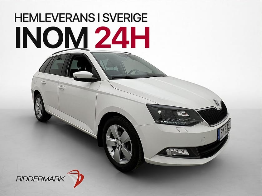 Bild 1 av Škoda Fabia Kombi Skoda 1.0 TSI 95hk Style Sensorer CarPlay 0,44l/mil