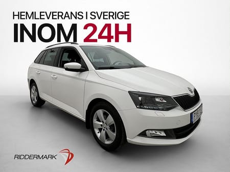 Škoda Fabia Kombi Skoda 1.0 TSI 95hk Style Sensorer CarPlay 0,44l/mil