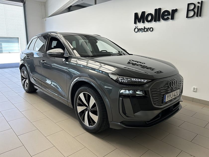 Bild 1 av Audi Q6 e-tron quattro 388hk S-line /Matrix /Rattvärme /Drag