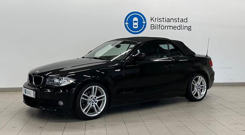 Bild 4 av BMW 120d Convertible Cab M Sport, Advanced, Läder, HiFi