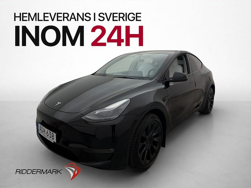 Bild 4 av Tesla Model Y Long Range AWD Svensksåld Ljus-Interiör Drag