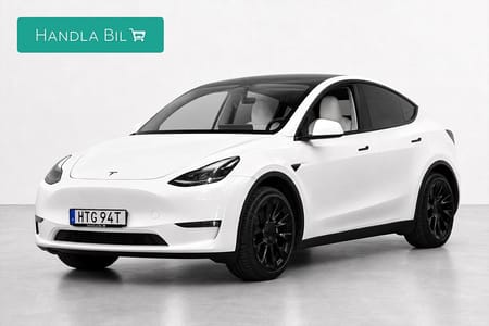 Tesla Model Y Long Range AWD Autopilot Pano Skinn Dragkrok