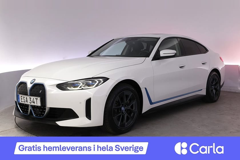 Bild 1 av BMW i4 eDrive40 Gran Coupé Adap.Farth Kamera Drag Navi HuD