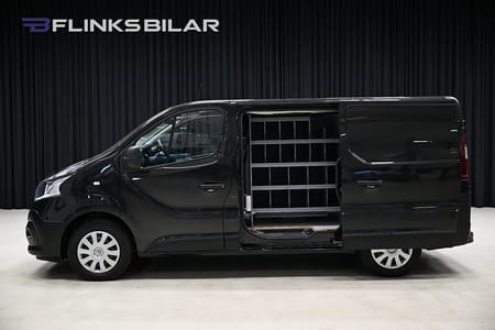 Renault Trafic Skåpbil dCi 120HK Dubbeldörr|Inredd|Drag|Värmare|Inverter|Moms