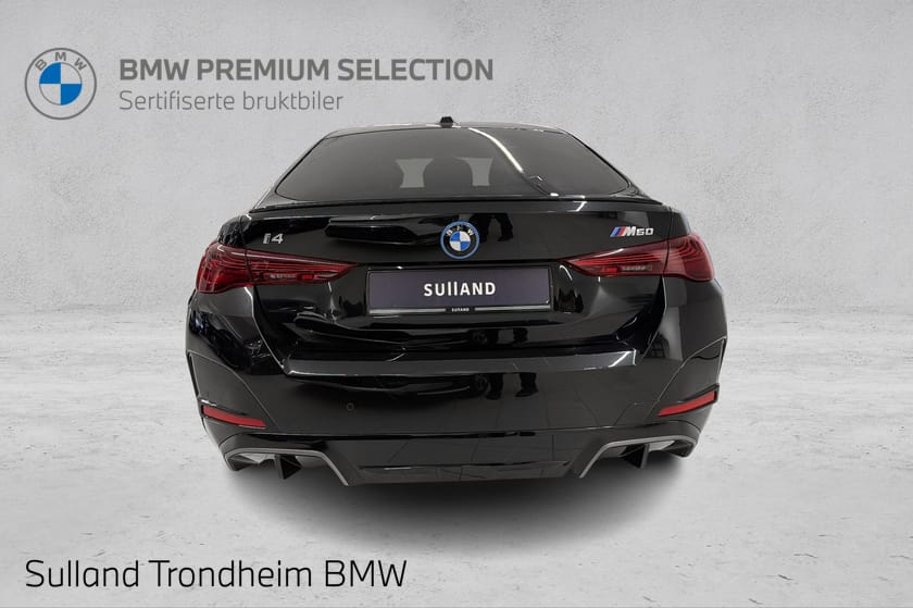 Bilde 4 av BMW i4 M60 xDrive Gran Coupé Fully Charged M-Sport Harman/ACC/BSI