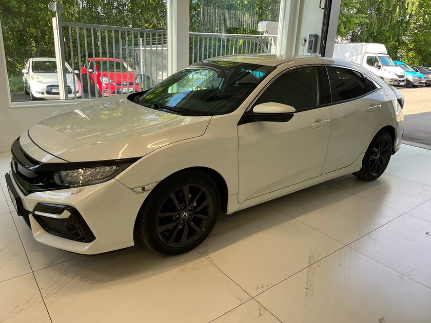 Bild 2 av Honda Civic Fin bil med låga mil, dragkrok, nybytt kamrem