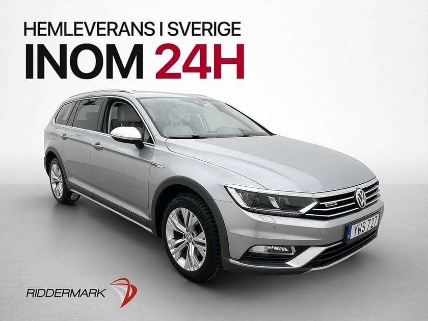 Bild 1 av Volkswagen Passat Alltrack 190hk 4M Pano Drag Cockpit Kamera