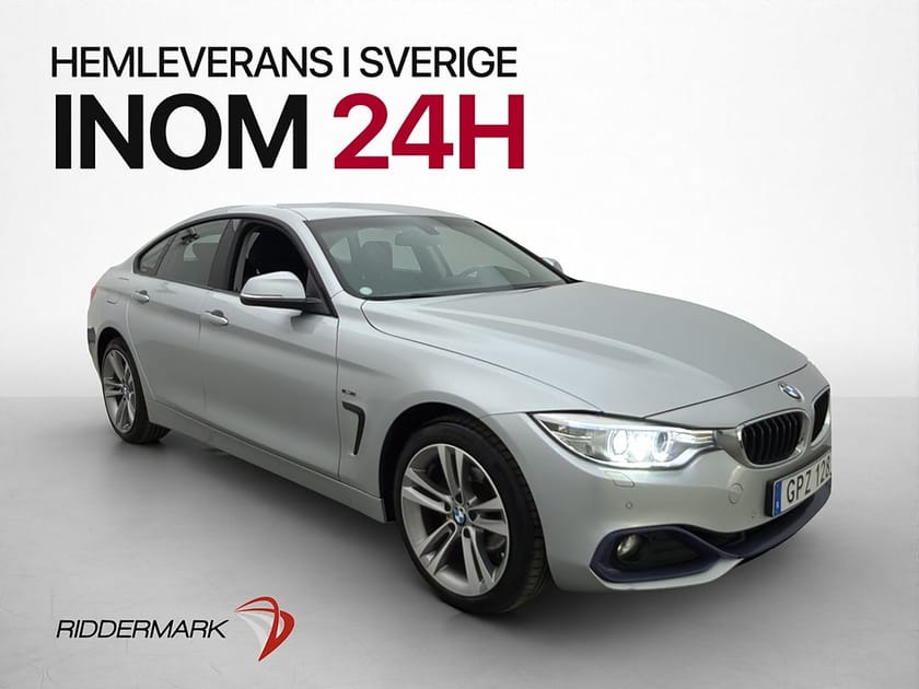 Bild 1 av BMW 420i xDrive Gran Coupé 420 Sport Line Drag Hifi Rattvärme En-Brukare