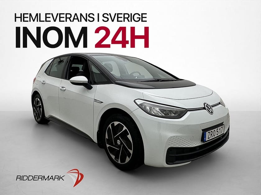 Bild 1 av Volkswagen ID.3 Pro Performance 204hk Värmare Navi CarPlay