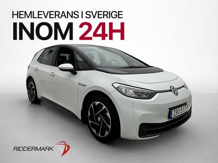 Volkswagen ID.3 Pro Performance 204hk Värmare Navi CarPlay