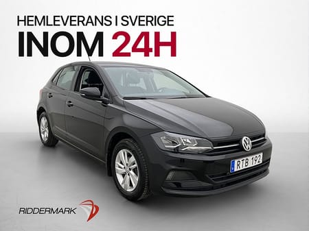 Volkswagen Polo 1.0 TSI 95hk P-sensorer M-värmare 2-Brukare