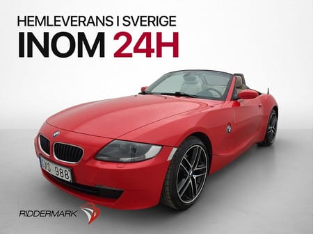 BMW Z4 2.5si Roadster 218hk Skinnklädsel 3 Brukare