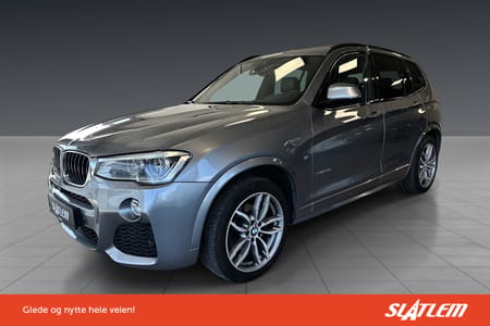 BMW X3 xDrive20d 190HK/X-DRIVE/M-SPORT/WEBASTO/KROK/H&K/ACC/KAMERA/PANO