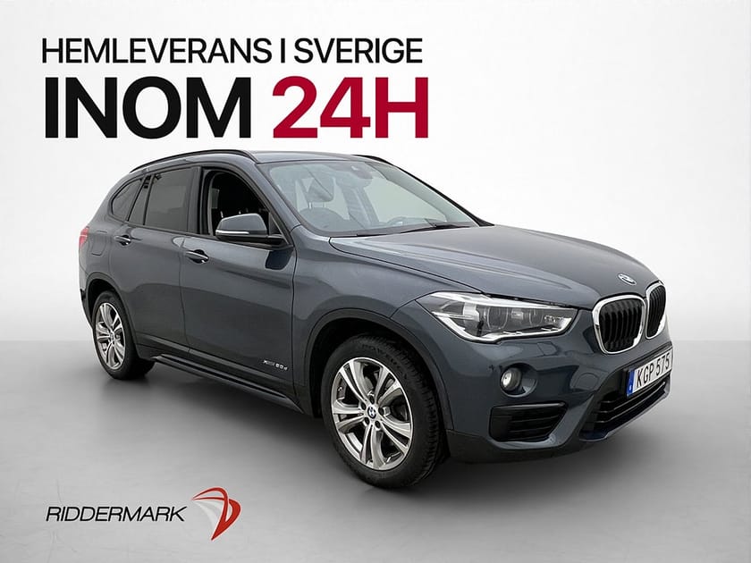 Bild 1 av BMW X1 xDrive20d 190hk Sport line B-Kamera Dragkrok