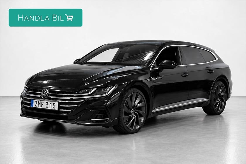 Bild 1 av Volkswagen Arteon Shooting Brake 2.0 TDI 4M R-Line Drag D-Värm Rattv Pano H/K 200hk