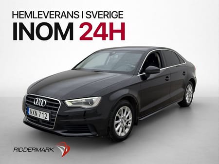 Audi A3 Sedan 2.0 TDI 150hk Fjärr-Värm Navi Adaptiv-fart PDC