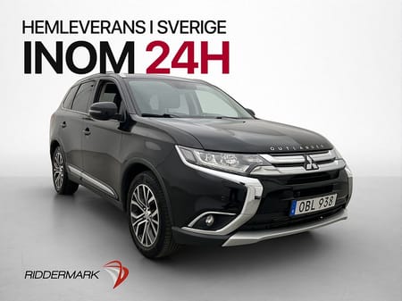 Mitsubishi Outlander 2.2 150hk 4WD Business Dragkrok Kamera