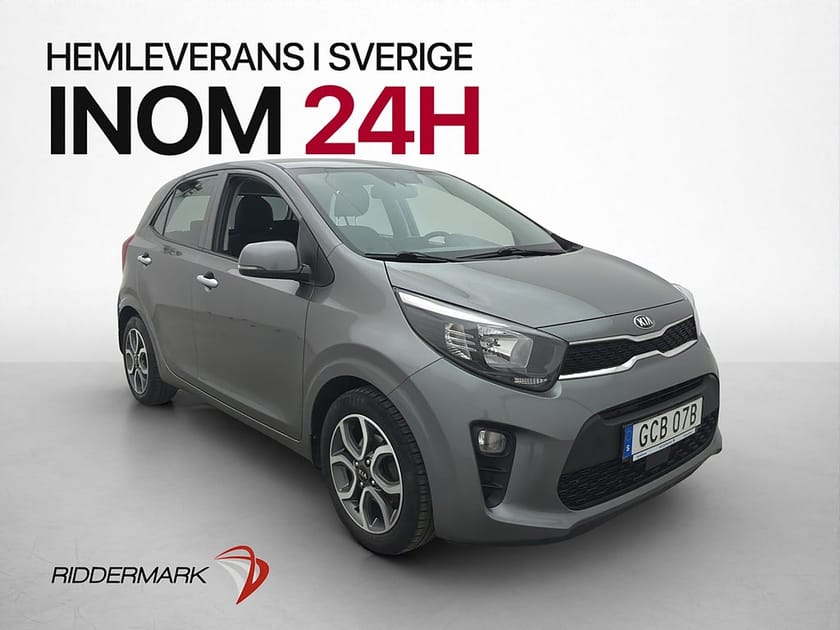 Bild 1 av Kia Picanto 1.0 67hk Advance Kamera Rattvärme CarPlay