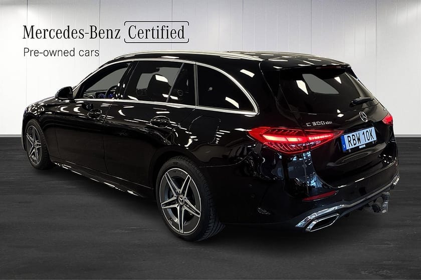 Bild 4 av Mercedes-Benz C 300 T de 4MATIC AMG Distronic Drag Minnestolar Rattvärme