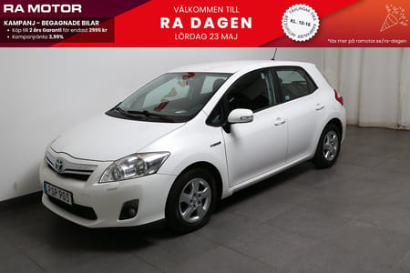 Toyota Auris Hybrid 1,8 e-CVT Plus 136hk Aut Motorvärmare