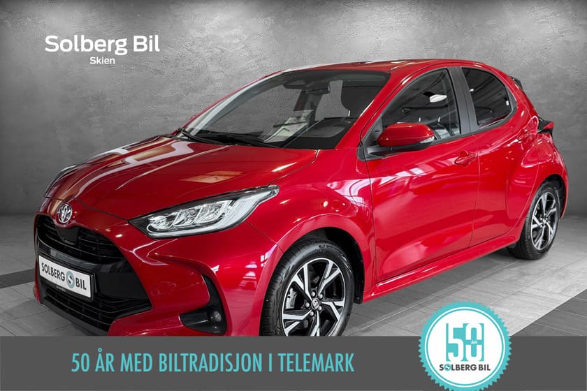 Bilde 1 av Toyota Yaris Hybrid 115 Active Tech/GARANTI/ OPPV.RATT/ R.KAMERA/ CARPLAY