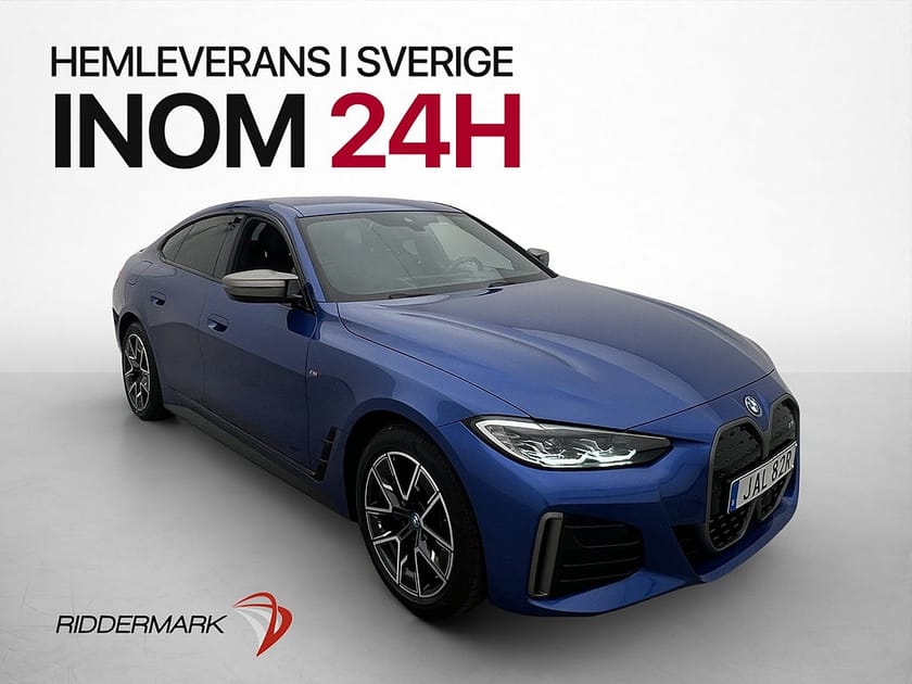 Bild 1 av BMW i4 M50 xDrive Gran Coupé 544hk M Sport Widescreen MOMS