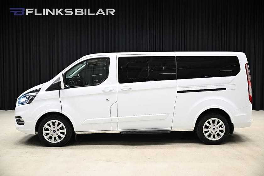 Bild 2 av Ford Tourneo Custom 320 130HK L2|8-Sits|Drag|Värmare|Dubbeldörr|Leasbar