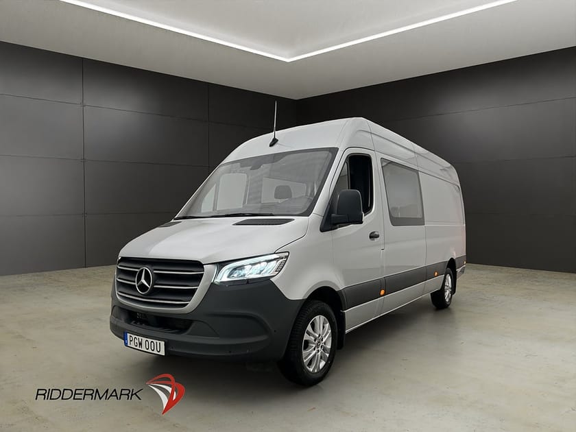 Bild 3 av Mercedes-Benz Sprinter 317 CDI RWD Panel Van Dubbelhytt L4H2 Värm B-Kam Moms
