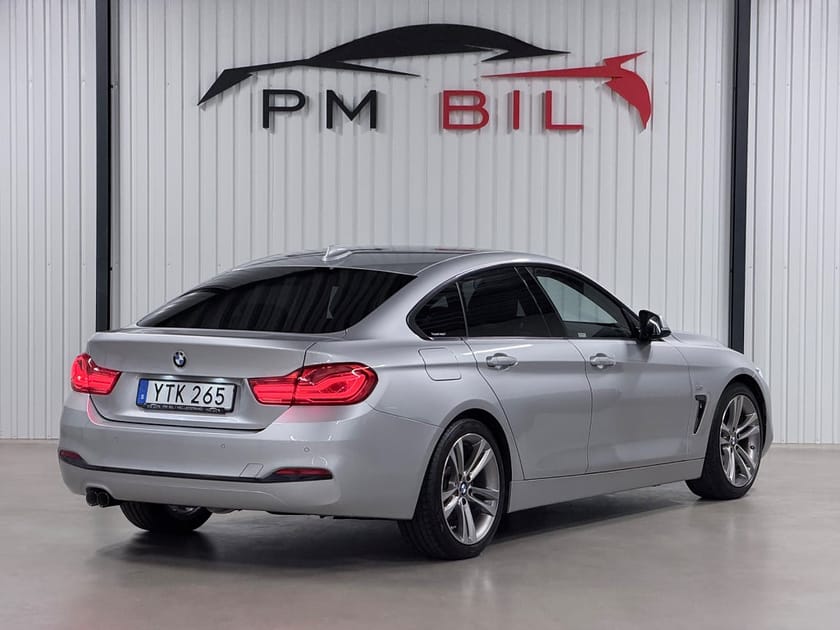 Bild 4 av BMW 420d Gran Coupé Sport-Line Skinn Drag Navi Cockpit S&V-Hjul
