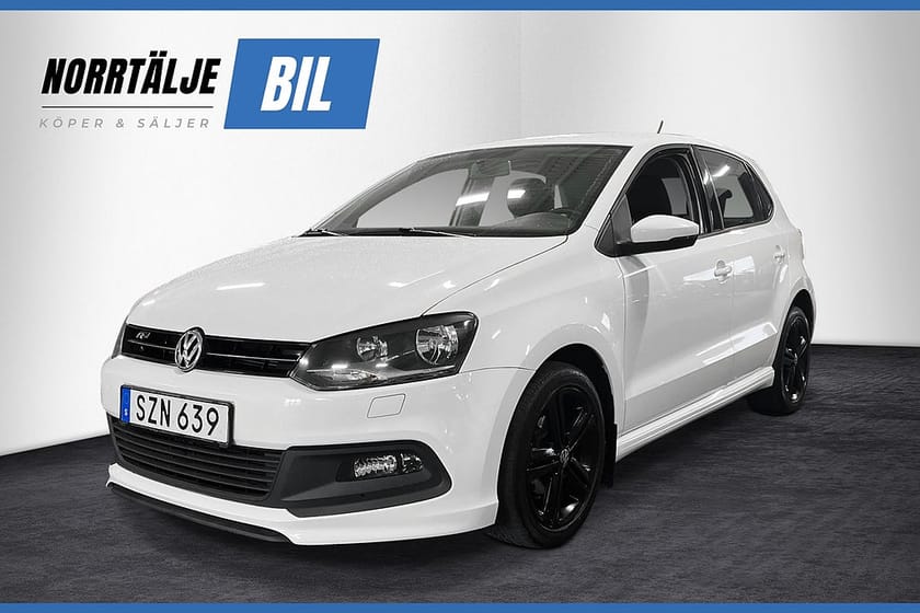 Bild 1 av Volkswagen Polo 1.2 TSI 90 HK R-LINE PDC FARTHÅLLARE NYSERVAD