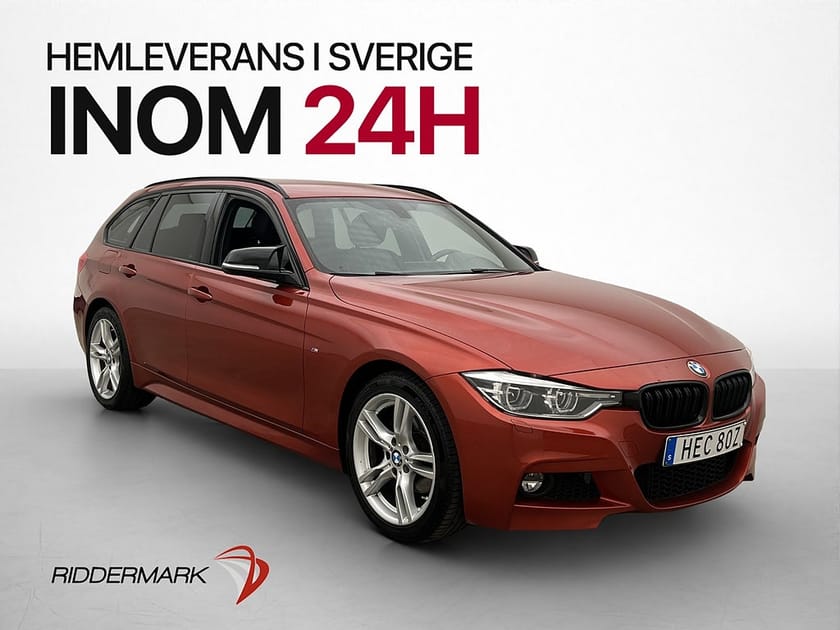 Bild 1 av BMW 320i xDrive Touring M Sport Black 184hk Drag Navi Sensorer