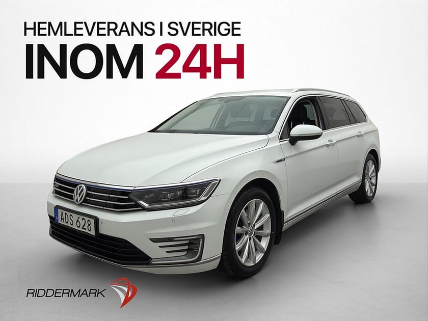 Bild 1 av Volkswagen Passat Variant GTE Kamera Drag Värmare CarPlay Halvskinn