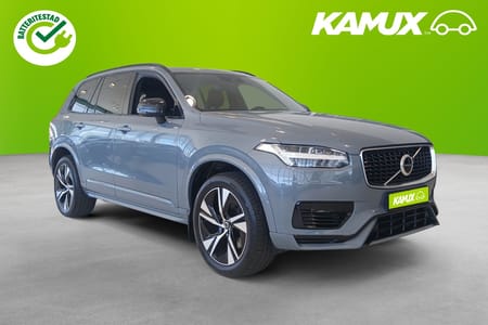 Volvo XC90 T8 AWD R-Design Pano H/K Luftfj 360 Drag 7-sits