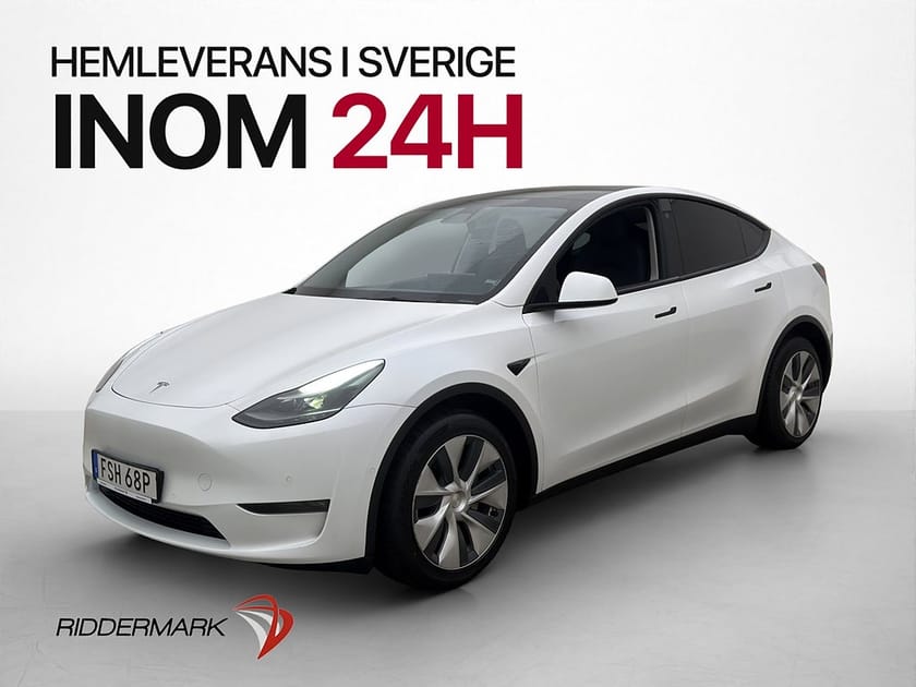 Bild 4 av Tesla Model Y Long Range AWD Pano AP Kamera Skinn Navi