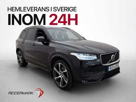 Volvo XC90 7 Säten B5 AWD R-Design 7-Sits Pano B&W Luft HUD 360 Drag