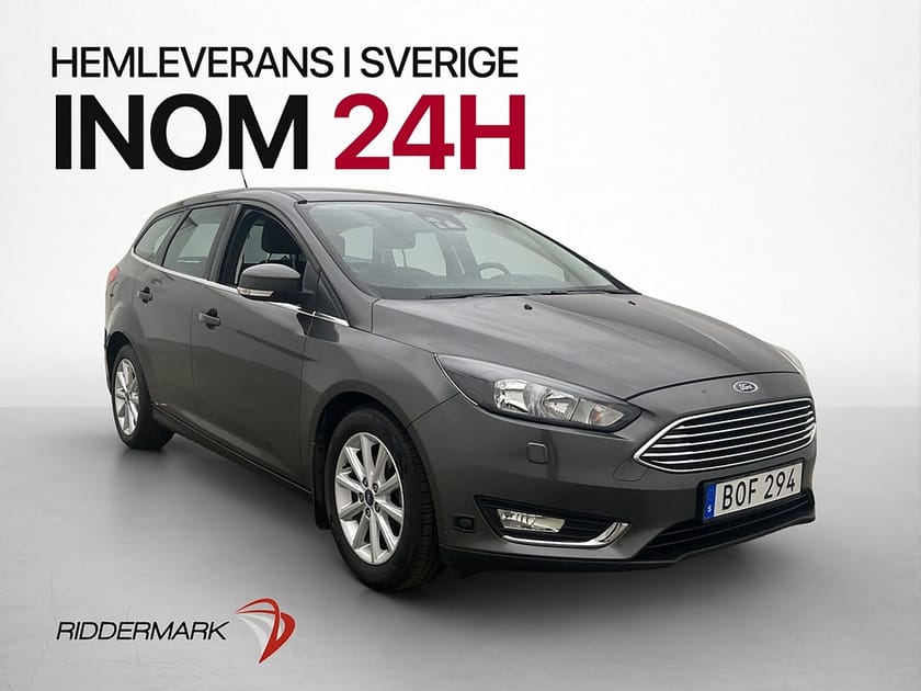 Bild 1 av Ford Focus Kombi 1.0 125hk Titanium Dragkrok Sensorer 0,48l/mil