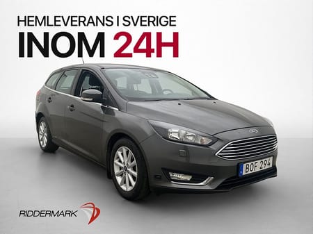 Ford Focus Kombi 1.0 125hk Titanium Dragkrok Sensorer 0,48l/mil