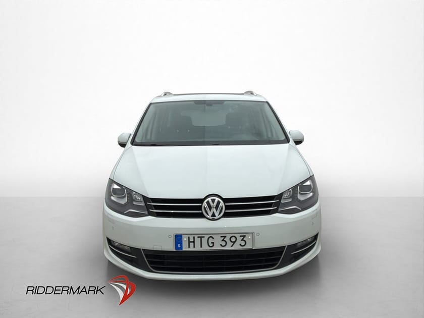 Bild 2 av Volkswagen Sharan 6-sätes 2.0 4M 184hk Pano 6-Sits Kamera Skinn Drag