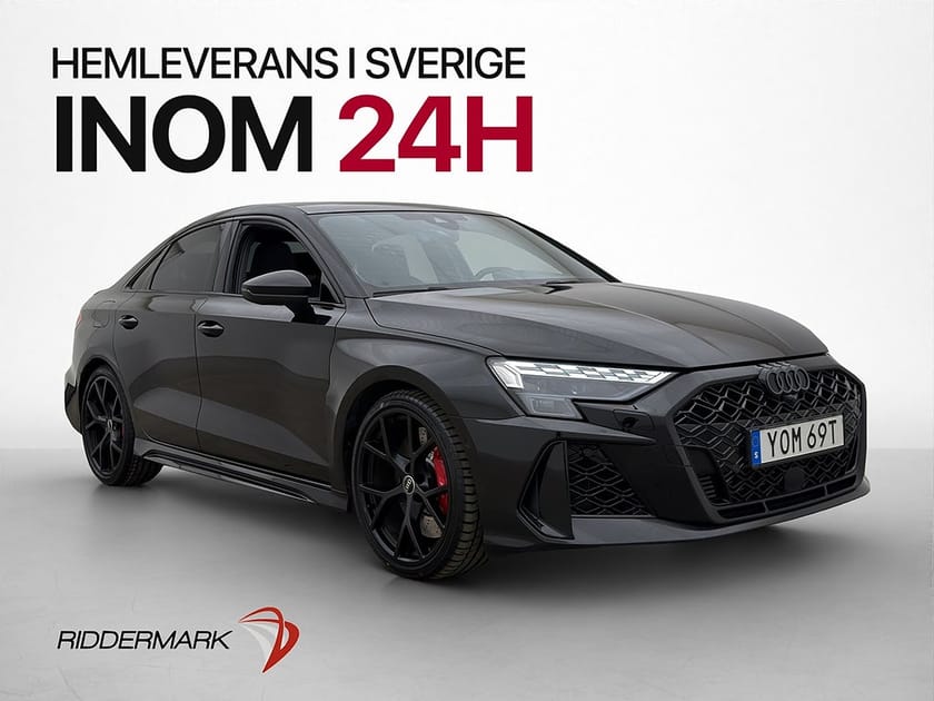 Bild 1 av Audi RS3 Sedan Quattro 400hk RS-Avgas SONOS  Panorama HUD