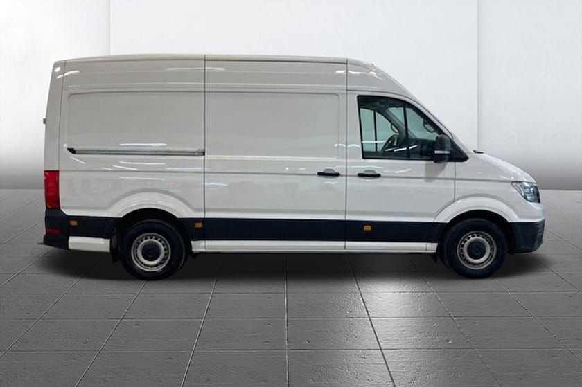 Bild 4 av Volkswagen Crafter 35 L3H3 2.0 TDI Aut Drag Inredd Kamera Värmare MOMS