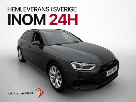 Audi A4 Avant 40 TDI quattro Q Proline Drag CarPlay Navi Värmare Sensorer
