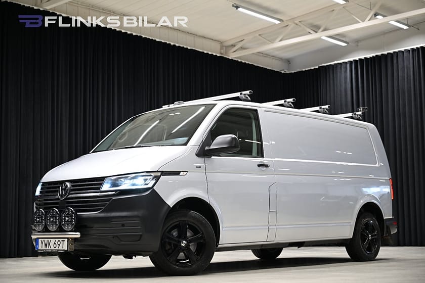Bild 2 av Volkswagen Transporter 4Motion DSG 150HK L2 Drag|Värmare|LED|EnÄgare|Leasbar