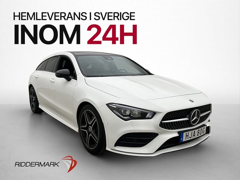 Bild 1 av Mercedes-Benz CLA 180 Shooting Brake SB AMG Night Panorama Värmare Drag